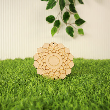 Car Hanging Pre Marked Floral Mandala